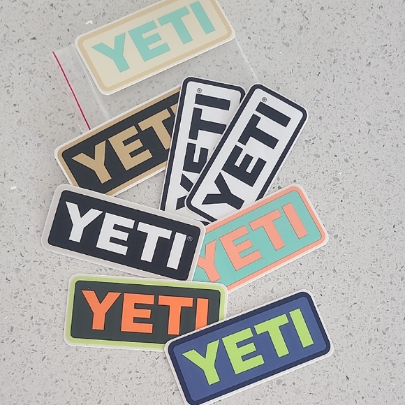 Yeti Multicolor Logo Sticker Collection - Picture 1 of 2